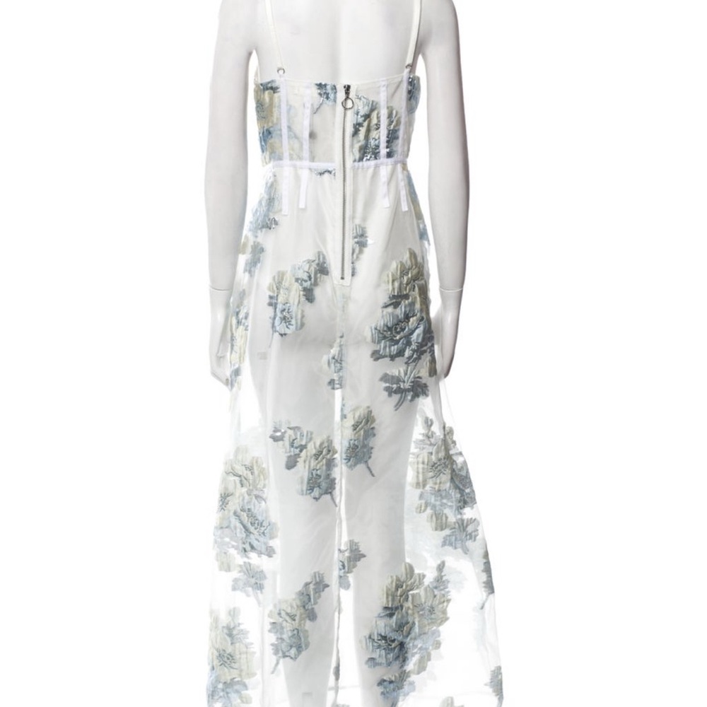 For love & lemons Floral Sheer Maxi Dress